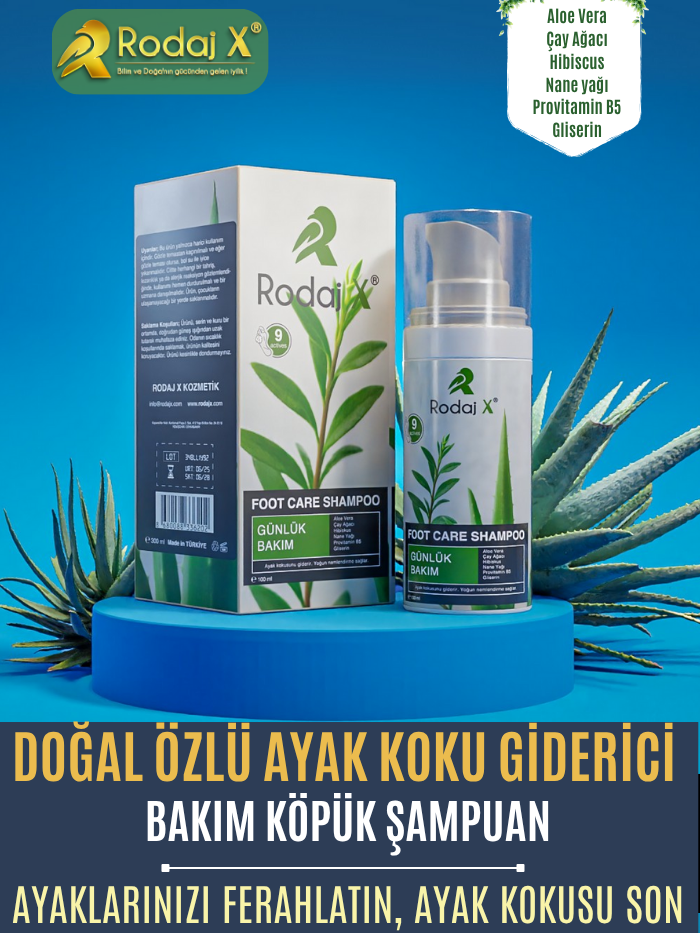 Rodaj X Doal zl Ayak Koku Giderici Bakm Kpk ampuan 100ml