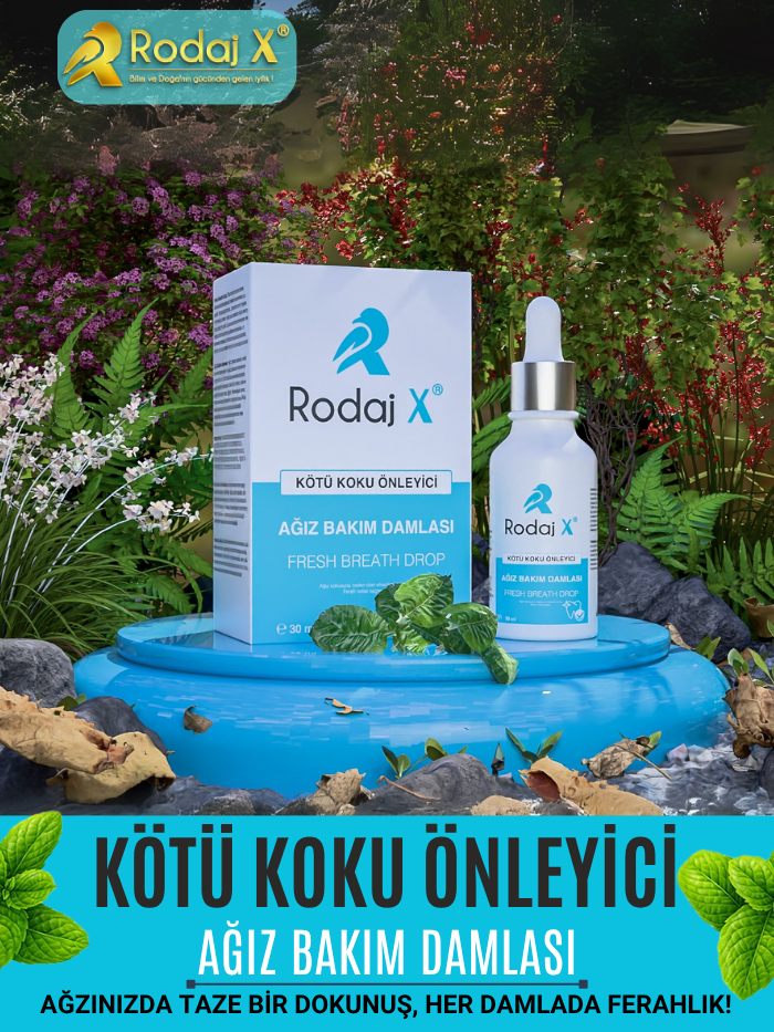 Rodaj X Az Kokusu nleyici Damla Alkolsz, Nane Aromal 30ml