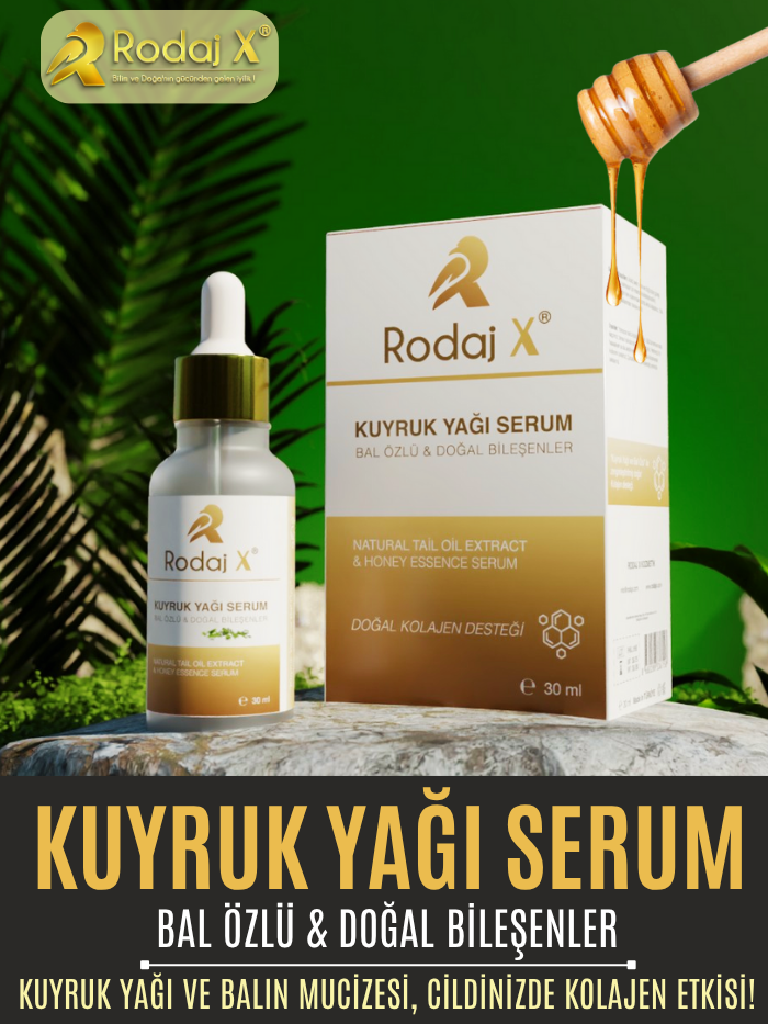 Rodaj X Kuyruk Yal Bal zl Serum Kolajen Destei Yalanma Kart Gl Bakm 30 ml