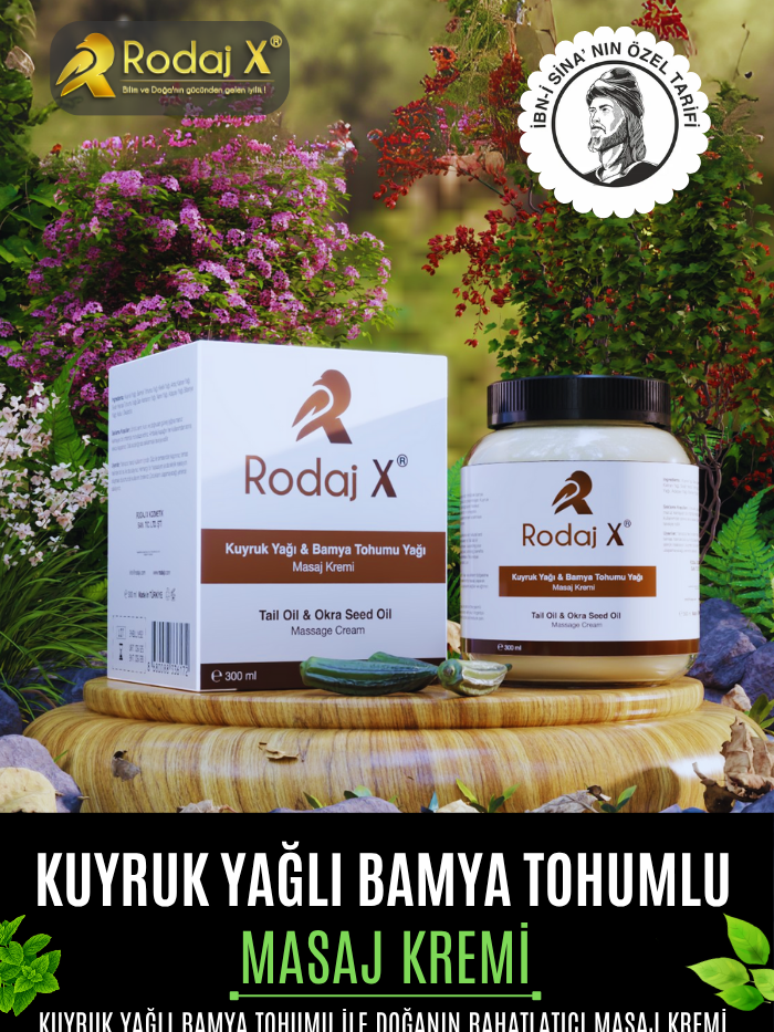 Rodaj X Kuyruk Yal Ve Bamya Tohumlu Yal Masaj Kremi 300ml