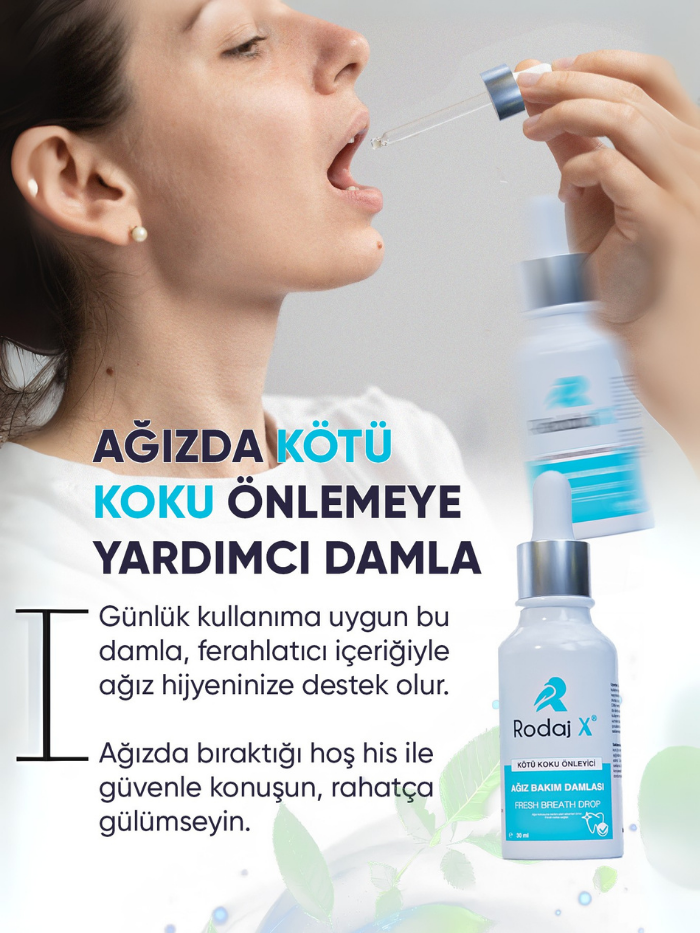 Rodaj X Az Kokusu nleyici Damla Alkolsz, Nane Aromal 30ml