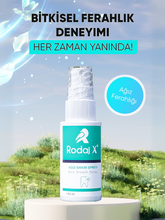 Rodaj X Az Kokusu nleyici Az Kokusu Giderici Nefes Tazeleyici Sprey 30 ml