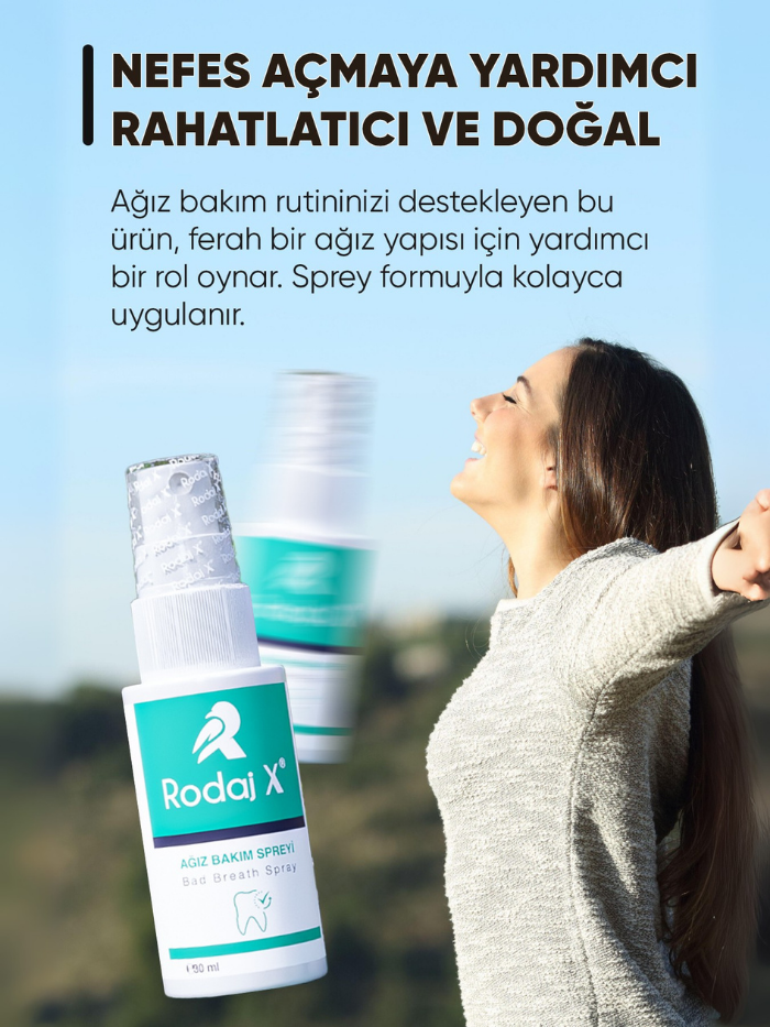 Rodaj X Az Kokusu nleyici Az Kokusu Giderici Nefes Tazeleyici Sprey 30 ml
